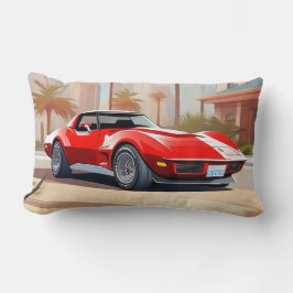 Chevy Corvette Stingray Lumbar Pillow Lendenkissen