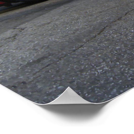 Chevy Corvette ZR1 Poster (Ecke)