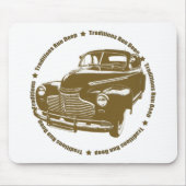 Chevy Coupé-traditionelles frisiertes Auto 1941 Mousepad (Vorne)