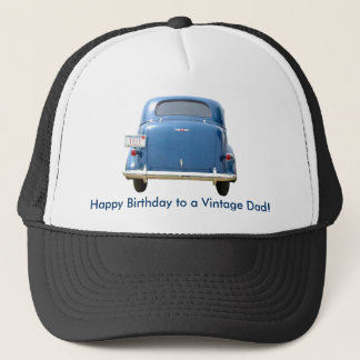 Chevy der Geburtstag des Vaters Vintage blaue Truckerkappe