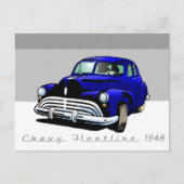 Chevy Fleetline 1948 Postkarte (Vorderseite)