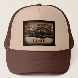 Chevy Fleetline Lowrider-Bomb-Auto-Mütze Truckerkappe