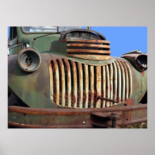 Chevy Grille, Gold Hill Poster (Vorne)