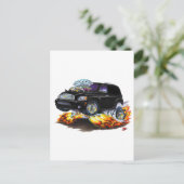 Chevy HHR Black Panel Truck Postkarte (Stehend Vorderseite)