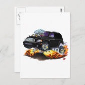 Chevy HHR Black Panel Truck Postkarte (Vorne/Hinten)