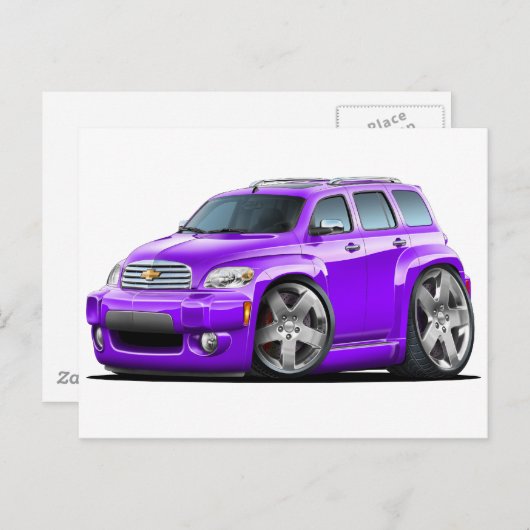 Chevy HHR Lila Truck Postkarte (Vorne/Hinten)