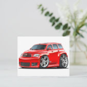 Chevy HHR SS Red Truck Postkarte (Stehend Vorderseite)