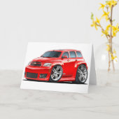 Chevy HHR SS Rot-LKW Karte (Gelbe Blume)