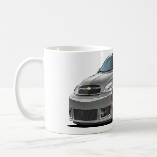 Chevy HHR SS silberner Platten-LKW Kaffeetasse (Links)