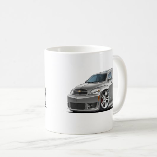 Chevy HHR SS silberner Platten-LKW Kaffeetasse (VorderseiteRechts)