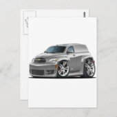 Chevy HHR SS Silver Panel Truck Postkarte (Vorne/Hinten)