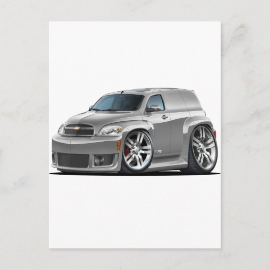 Chevy HHR SS Silver Panel Truck Postkarte (Vorderseite)