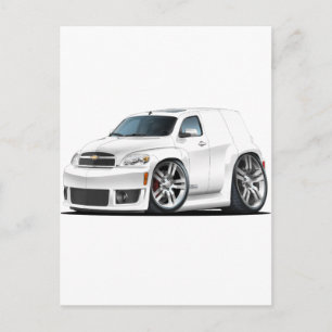Chevy HHR SS White Panel Truck Postkarte