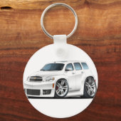 Chevy HHR SS White Truck Schlüsselanhänger (Vorderseite)