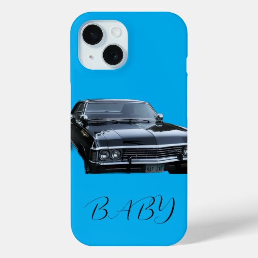 Chevy Impala, Baby Case-Mate iPhone Hülle (Rückseite)