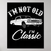 Chevy Impala Classic Car Poster (Vorne)