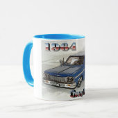 Chevy IMPALA Kaffee-Tasse 1964 Tasse (Vorderseite Links)