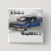 Chevy IMPALA SS Knopf 1964 Button (Vorderseite)