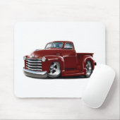 Chevy kastanienbrauner LKW 1950-52 Mousepad (Mit Mouse)