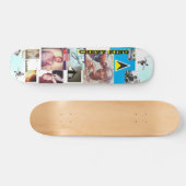 CHEVY KING 2023 NEU /SIGNE7 3/4" Skateboard Deck (Horizontal)
