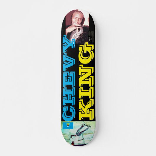 CHEVY KING OFFICIAL JMT 7 3/4" Skateboard Deck (Vorne)