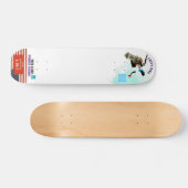 CHEVY KING OFFICIAL PROJMT 7 3/4" Skateboard Deck (Horizontal)