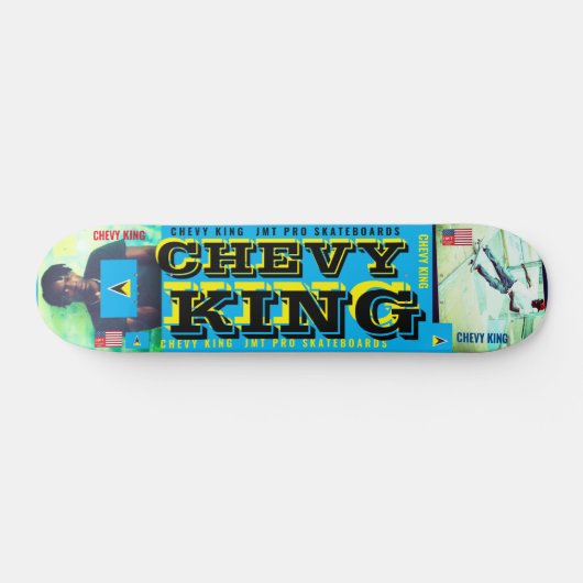 CHEVY KING OFFIZIELL 7 3/4" Skateboard Deck (Horizontal)