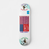 CHEVY KING OFFIZIELL JMT SIGN7 3/4" Skateboard Dec (Vorne)