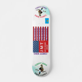 CHEVY KING OFFIZIELL JMT SIGN7 3/4" Skateboard Dec