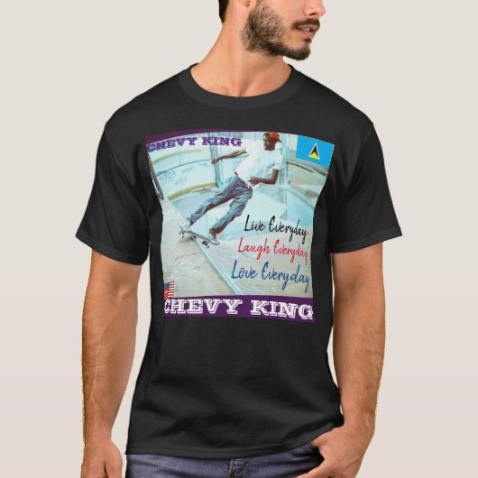 CHEVY KING OFFIZIELL T - SHIRT (Vorderseite)