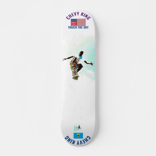 CHEVY KING TOUCH THE SKY 7 3/4" Skateboard Deck (Vorne)