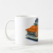 Chevy Lieferwagen-Orange 1957 Kaffeetasse (Links)