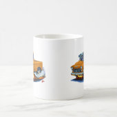 Chevy Lieferwagen-Orangen-LKW 1955 Kaffeetasse (Mittel)