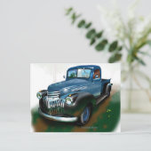 Chevy Lieferwagen Postcard Postkarte (Stehend Vorderseite)