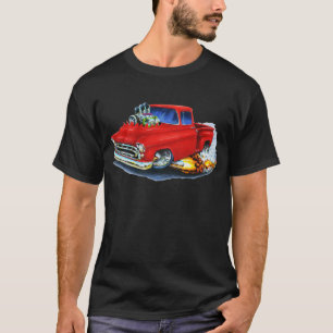 Chevy Lieferwagen-Rot 1957 T-Shirt