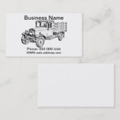 chevy LKW 1929 1-Tonnen-Stange Körper-Illustration Visitenkarte (Vorne/Hinten)