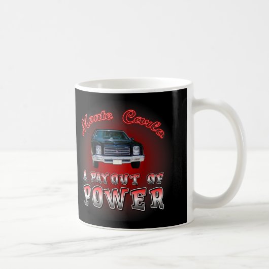 Chevy Monte Carlo Becher 1975 Kaffeetasse (Rechts)