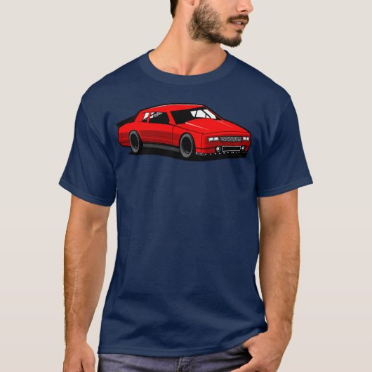 Chevy Monte Carlo Racing Car friends T-Shirt (Vorderseite)