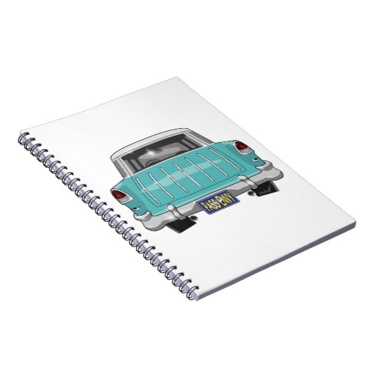 Chevy Nomade 1955 Notizblock (Rechte Seite)