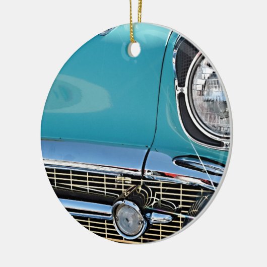 Chevy Nomade 1957 Keramik Ornament (Links)
