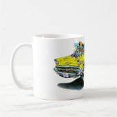 Chevy Nomade-Gelb-Auto 1957 Kaffeetasse (Links)
