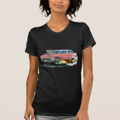 Chevy Nomade-Lachs-Auto 1957 T-Shirt (Vorderseite)