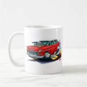 Chevy Nomade-Rot-Auto 1955 Kaffeetasse (Links)