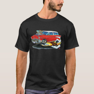 Chevy Nomade-Rot-Auto 1957 T-Shirt