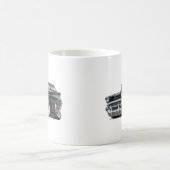 Chevy Nomade-Schwarz-Auto 1957 Kaffeetasse (Mittel)