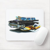 Chevy Nomade-Schwarz-Auto 1957 Mousepad (Mit Mouse)