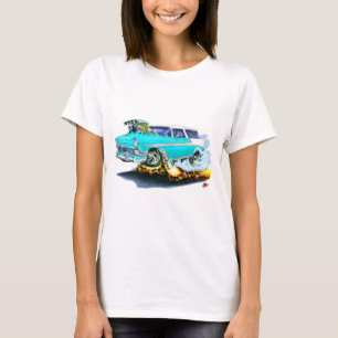 Chevy Nomade-Türkis-Auto 1956 T-Shirt