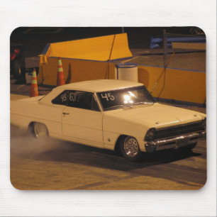 chevy Nova 67 Burnout-Mausunterlage Mousepad