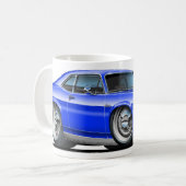 Chevy Nova-Blau-Auto Kaffeetasse (Vorderseite Links)