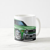 Chevy Nova-Grün-Auto Kaffeetasse (VorderseiteRechts)